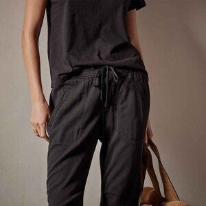 James Perse Black Ankle Pants
